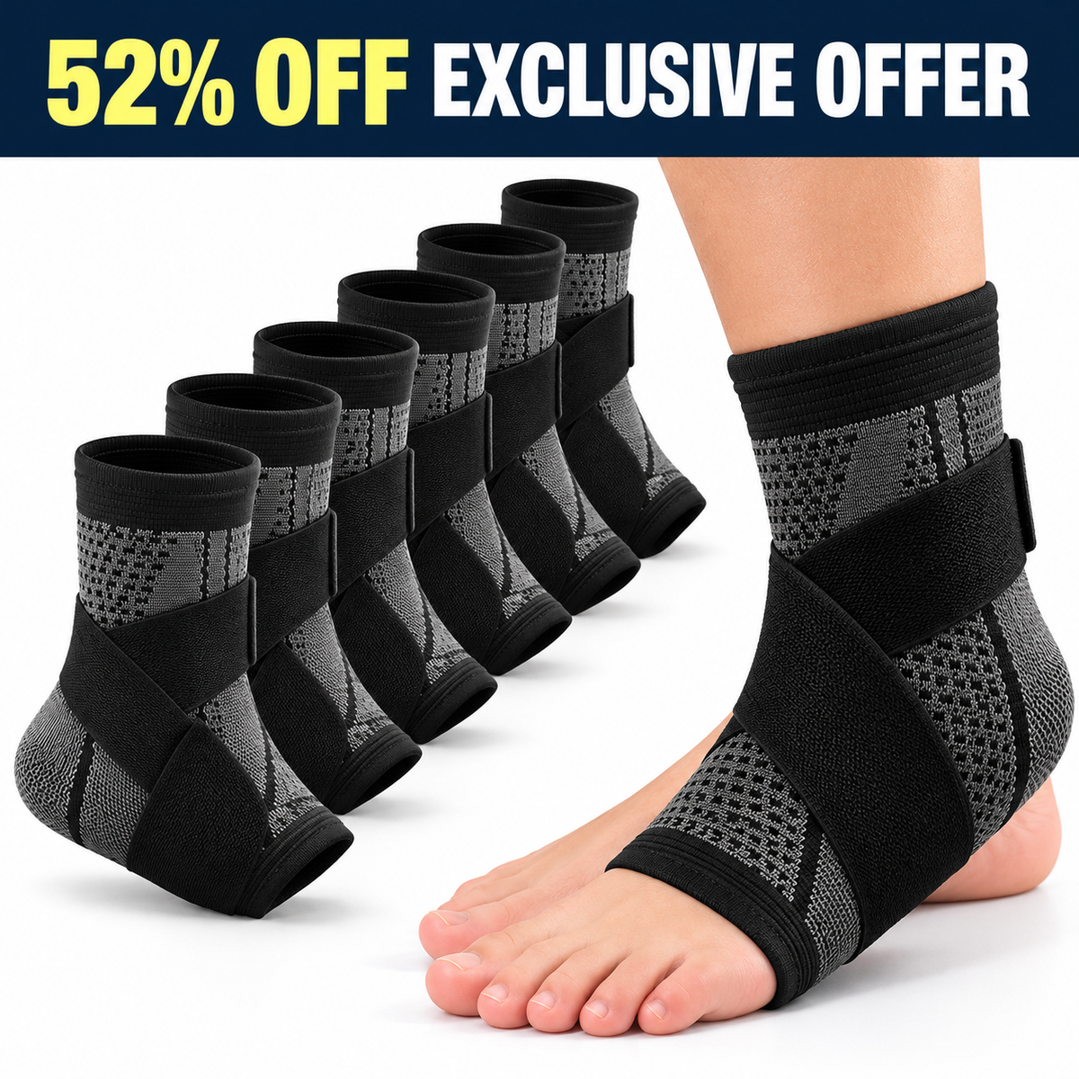 6x ComfortHeel Sleeves