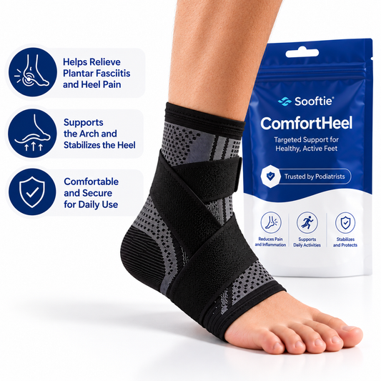 Sooftie ComfortHeel | Plantar Fasciitis & Heel Pain Sleeve