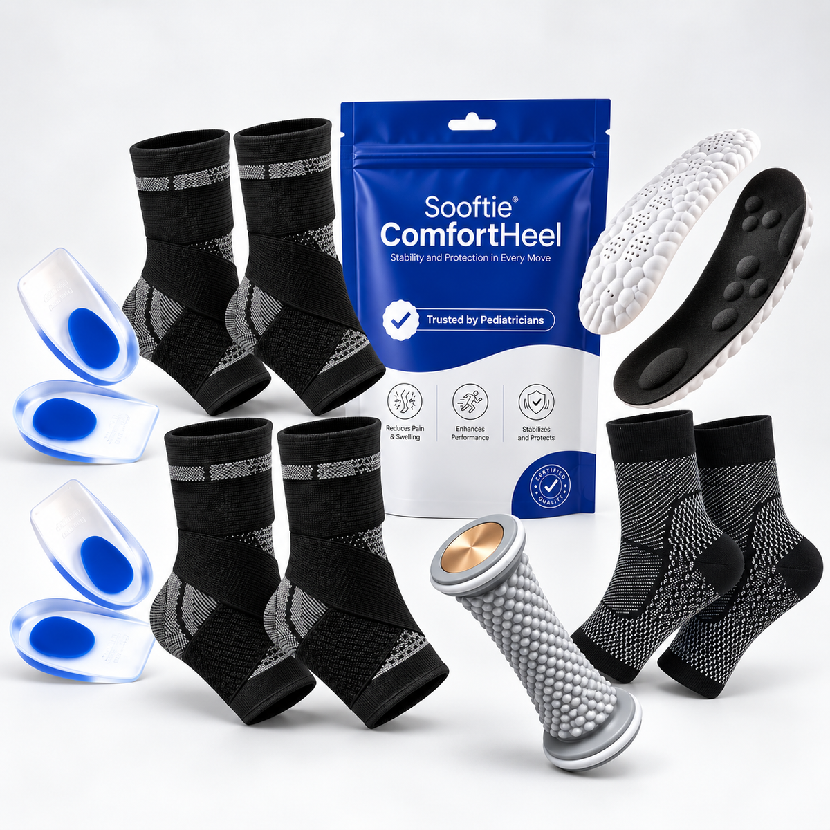 Complete Pack - Heels Pain Kit Relief