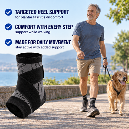 Sooftie ComfortHeel | Plantar Fasciitis & Heel Pain Sleeve