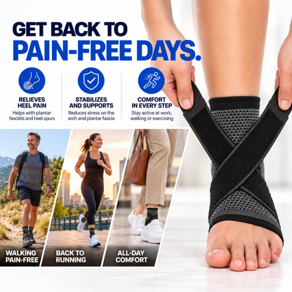 Sooftie ComfortHeel | Plantar Fasciitis & Heel Pain Sleeve